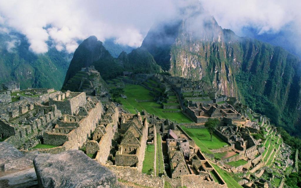 在秘鲁的古城