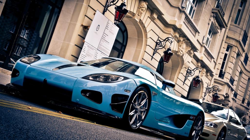 蓝色运动Koenigsegg CCX
