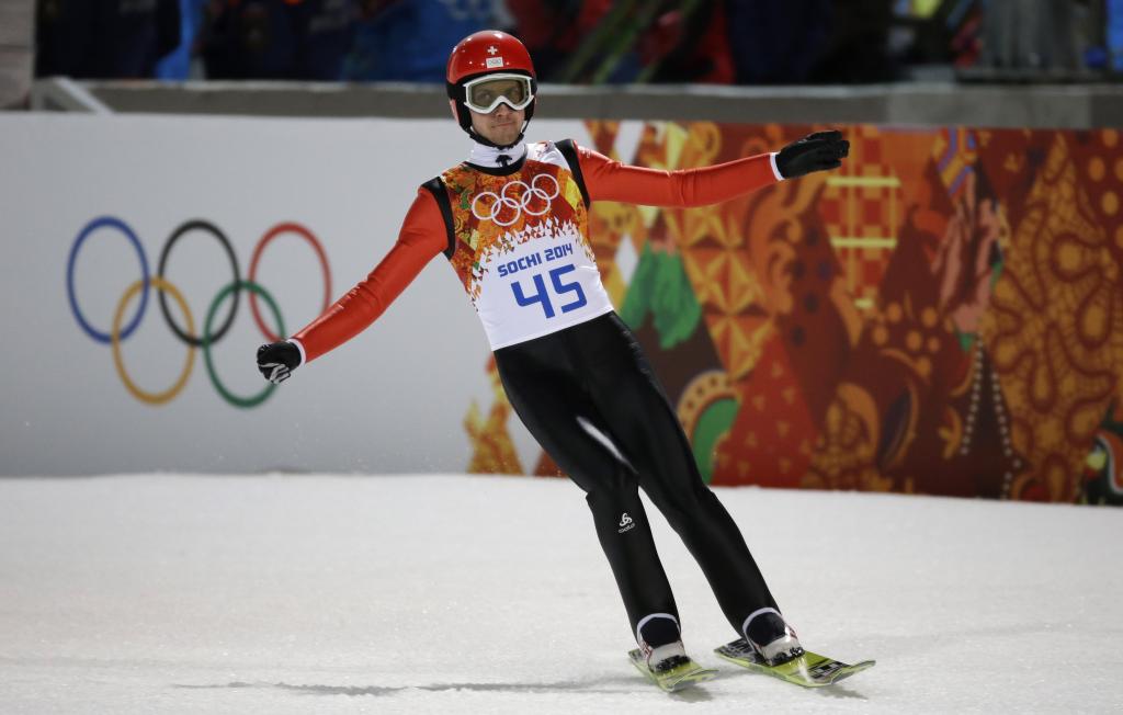 卡米尔斯托波兰滑雪者在索契举行金牌