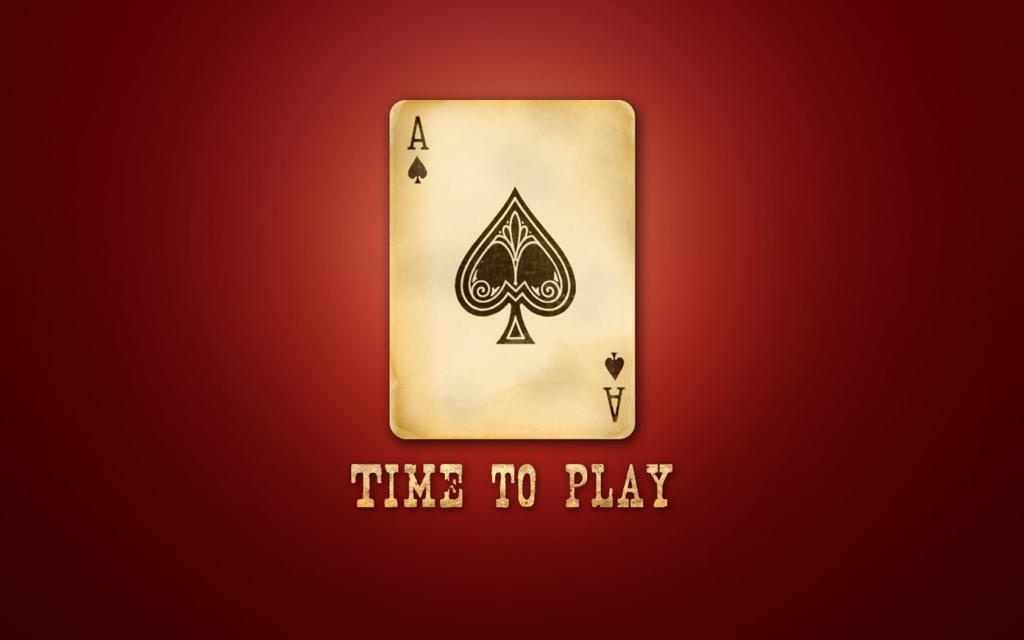 时间玩扑克