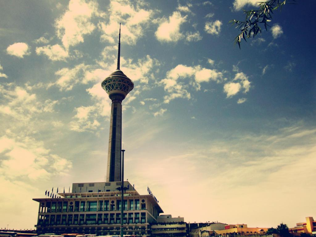 伊朗德黑兰的电视塔