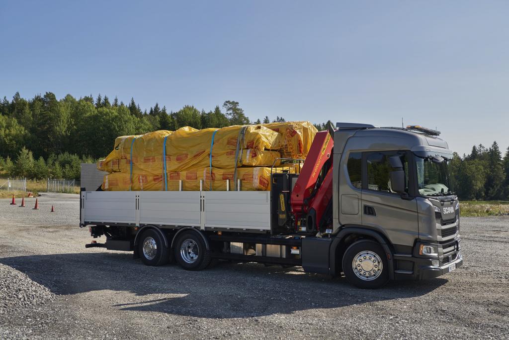 装载卡车斯堪尼亚G 410,2017