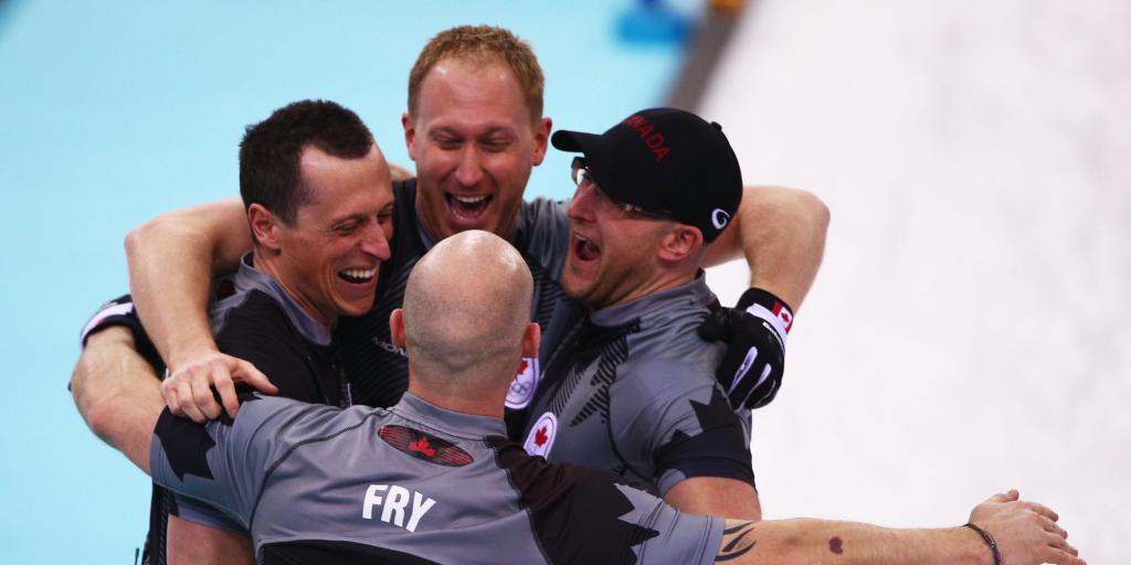 2014年索契冰壶男子国家队加拿大金牌