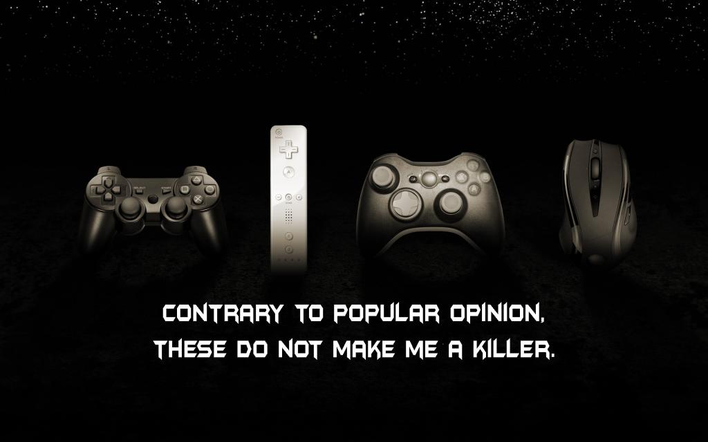 与这个游戏的流行观点相反，我不会让自己成为一个杀手