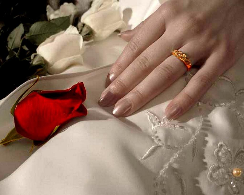 新娘的手