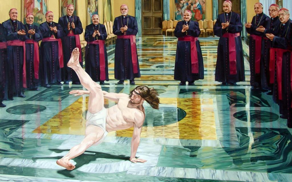 耶稣跳舞休息