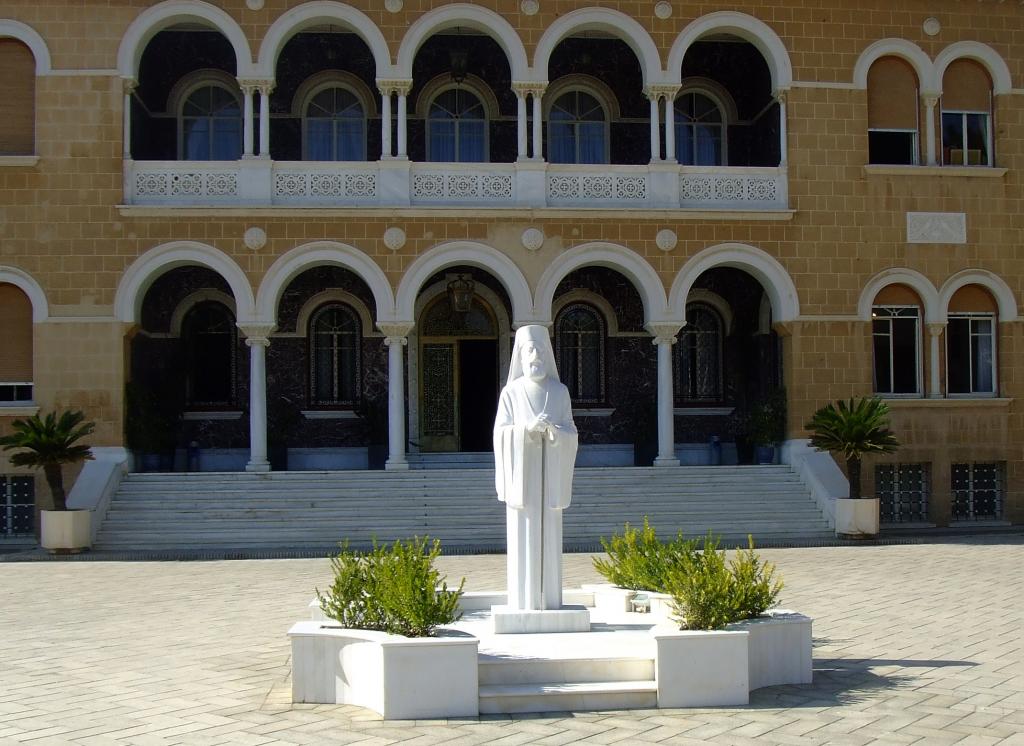 大主教马卡里奥斯三世，尼科西亚，塞浦路斯的雕像