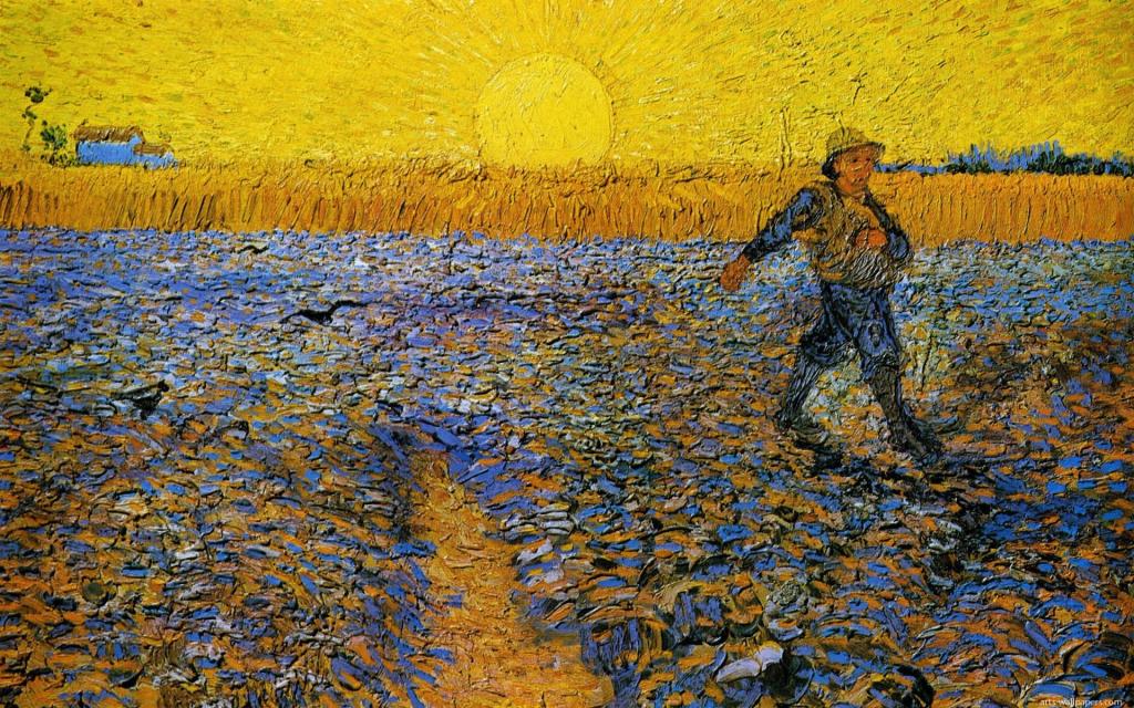 Vincent Van Gogh绘画 - 一个勤快的人