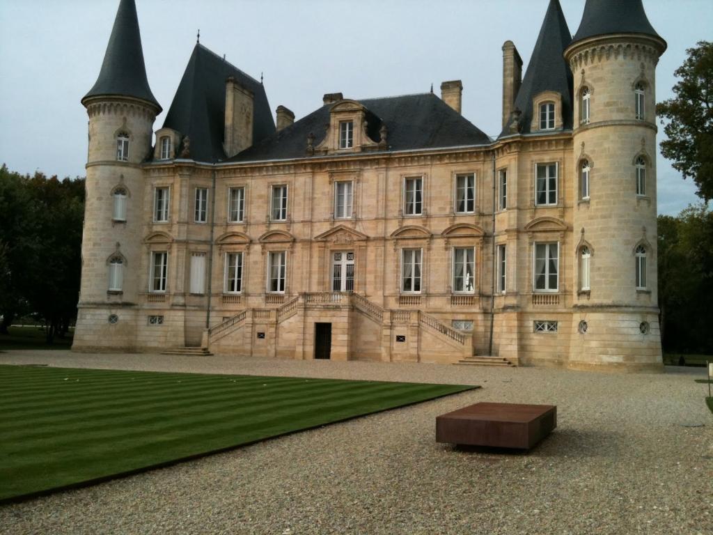 城堡在法国波尔多