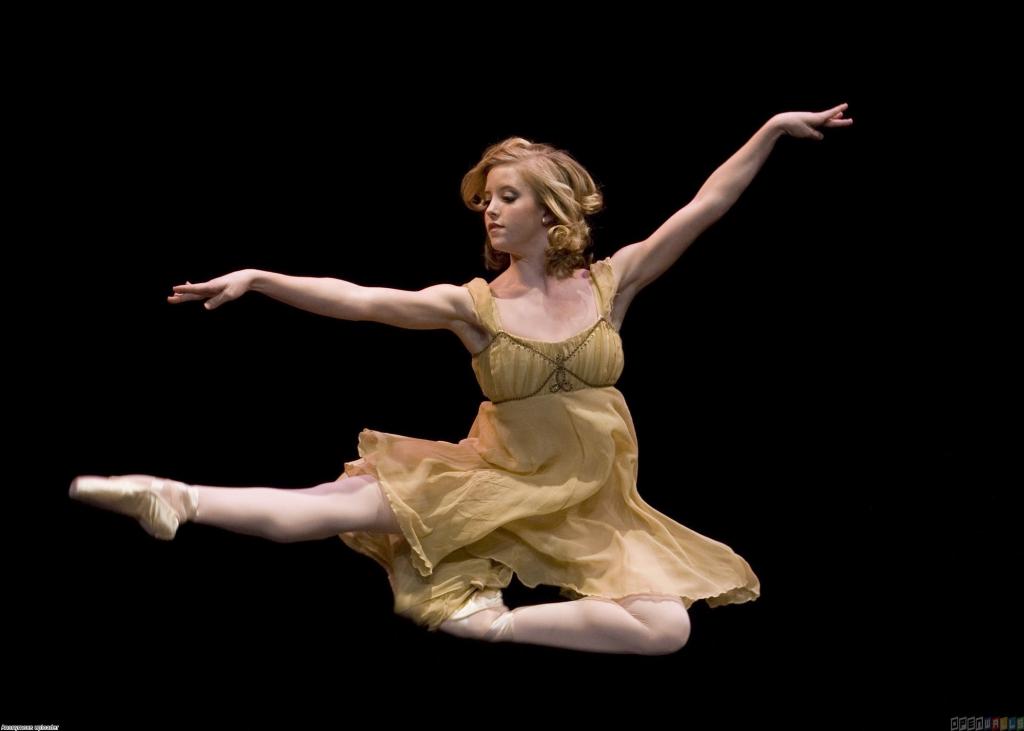 芭蕾舞女演员梅根奥尔森