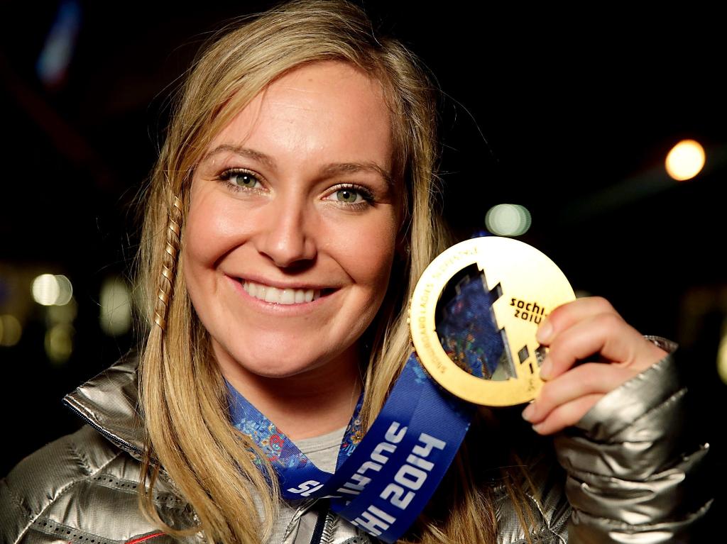 来自美国的滑雪运动员杰米·安德森（Jamie Anderson）在索契获得了一枚金牌
