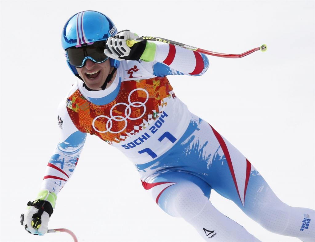 奥地利滑雪运动员Matthias Mayer获得了金牌