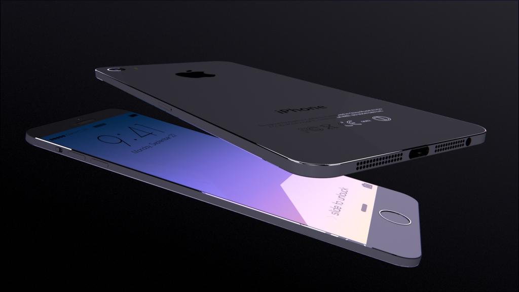 超薄手机苹果iPhone 6的概念