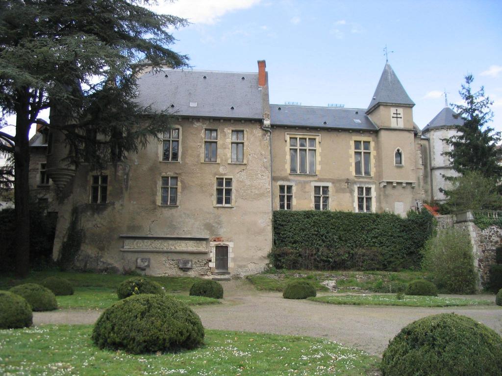古老的城堡维希，法国
