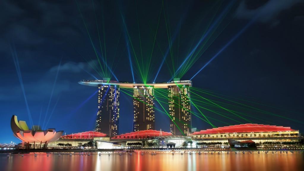 新加坡的激光照明
