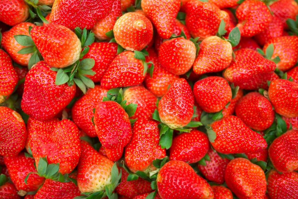 鲜嫩欲滴的草莓