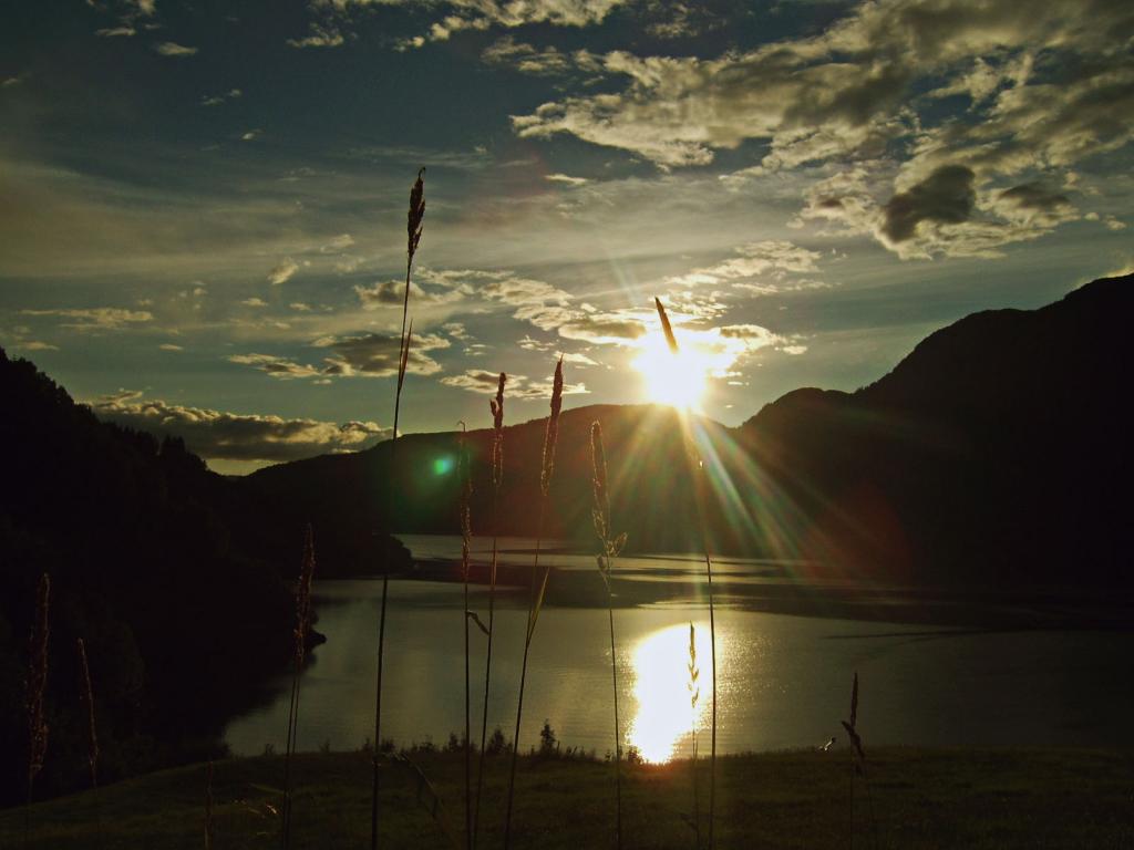 挪威的日落