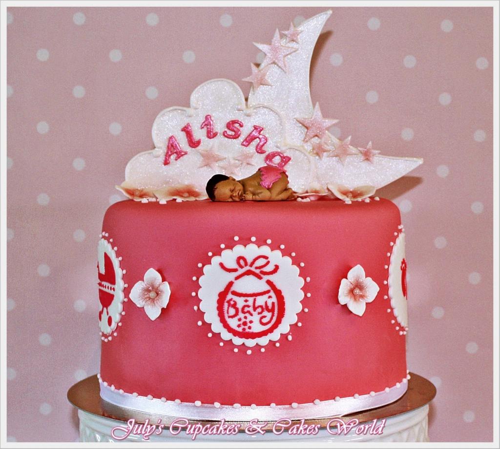 粉红的生日蛋糕
