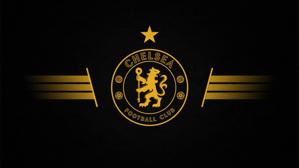 切尔西足球俱乐部，灰色的金色标志