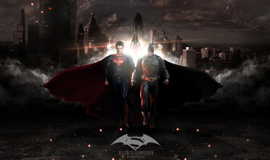 电影“蝙蝠侠与超人”的主角在正义的曙光