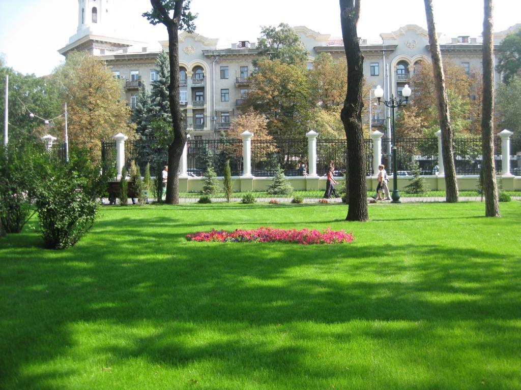 美丽的公园在哈尔科夫
