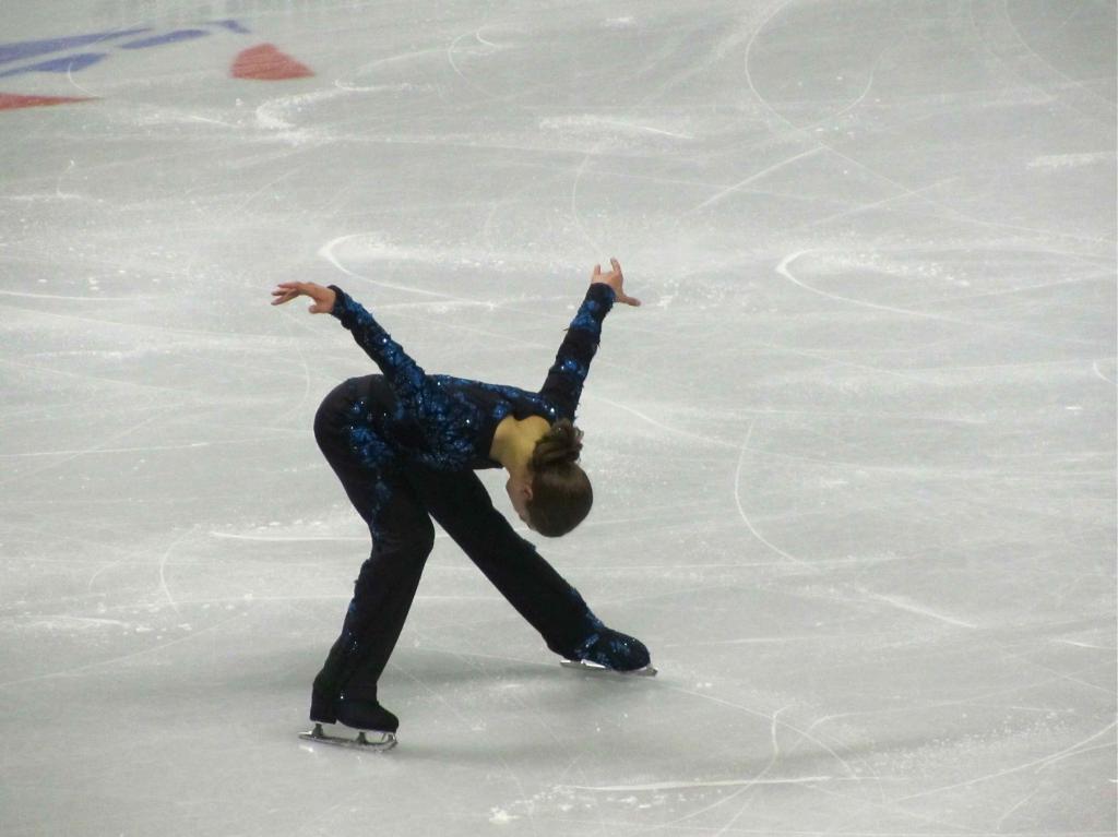 铜牌美国花样滑冰运动员杰森·布朗在索契奥运会上的主人