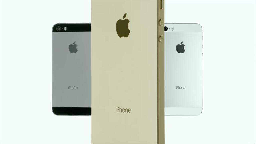 Iphone 5S的所有颜色