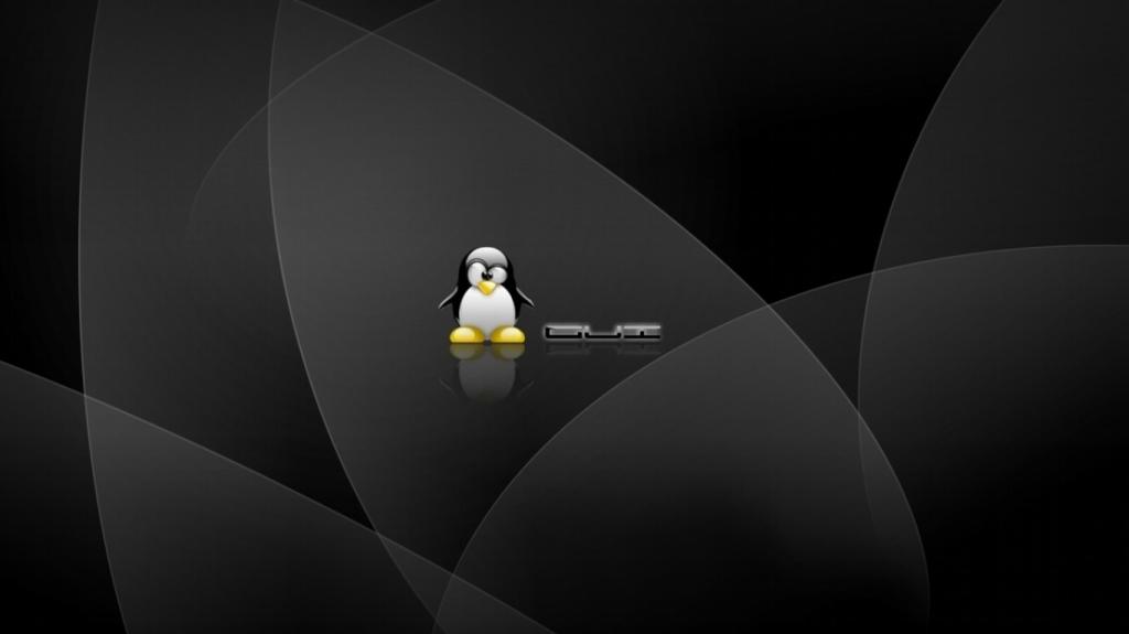 Linux的黑色图片