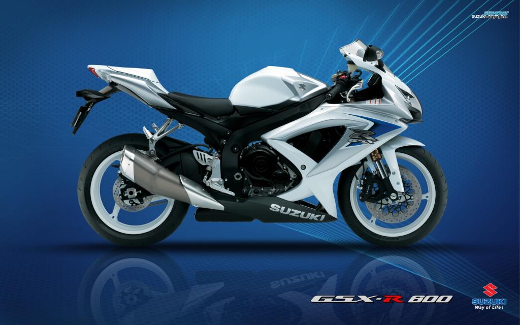 令人难以置信的快速摩托车铃木GSX  -  R 600