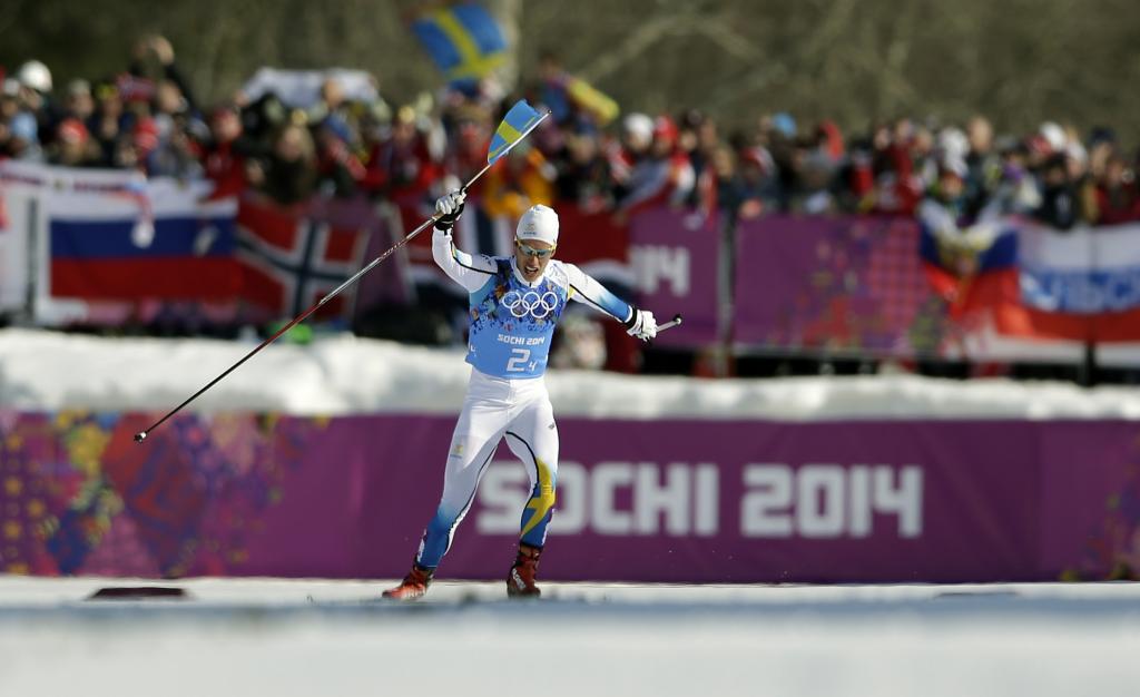 瑞典滑雪运动员马库斯·赫尔纳（Marcus Helner）在索契获得金牌和银牌
