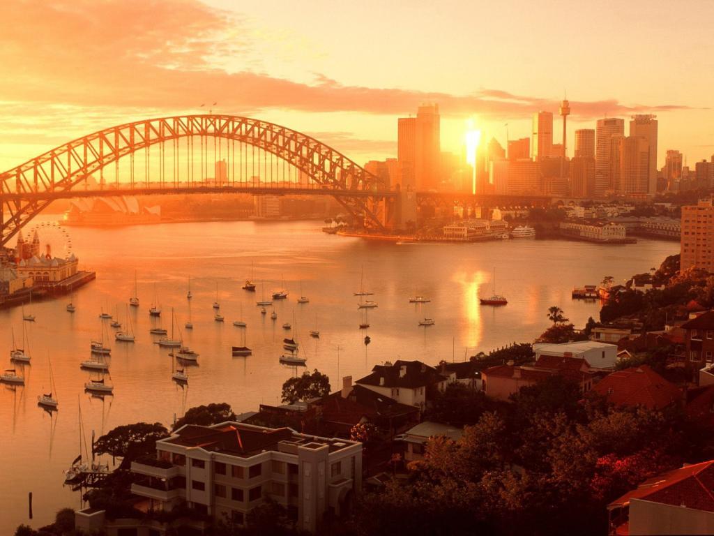 太阳吻了悉尼
