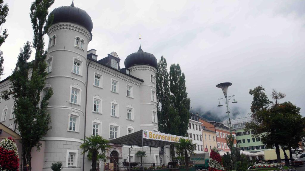 美丽的建筑在利恩茨，奥地利的度假胜地