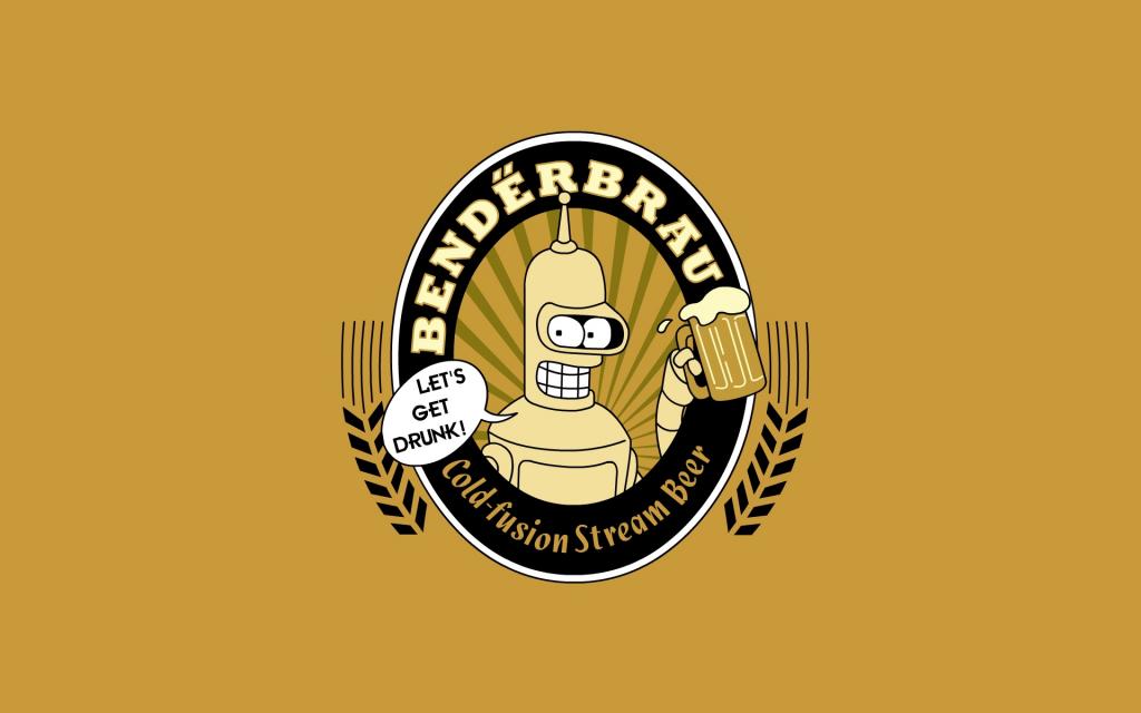 本德Futurama用啤酒