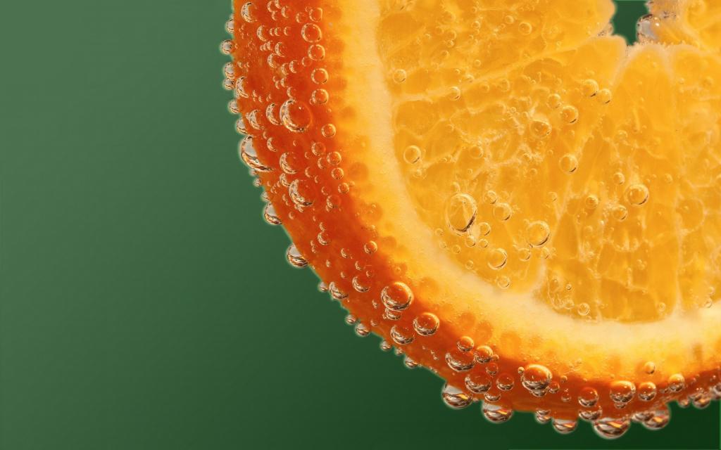 橙色的小滴