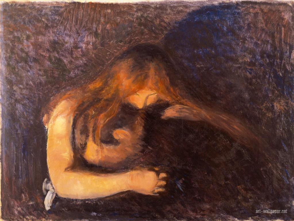 Edvard Munch绘画 - 幻觉