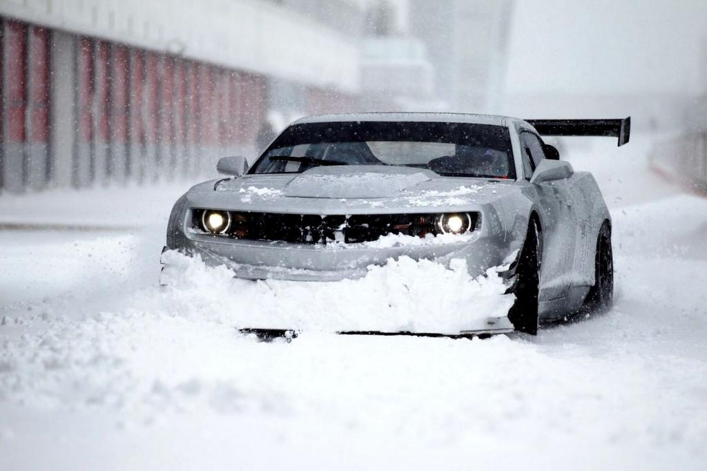 雪，路，跑车