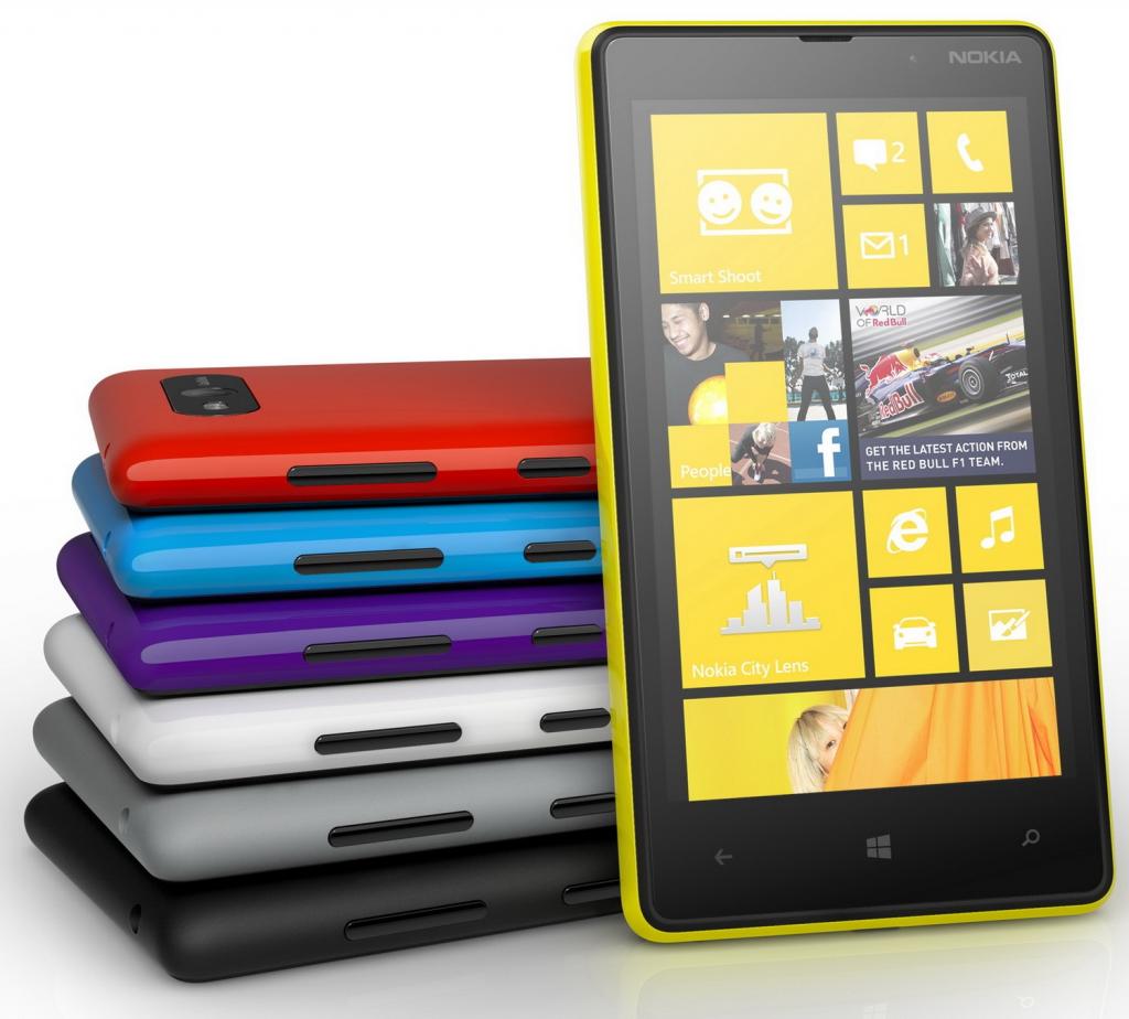 诺基亚Lumia 820，广告照片