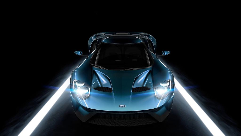 福特GT 2015霓虹灯汽车