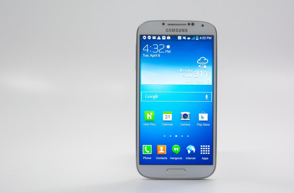 新的智能手机三星Galaxy S5