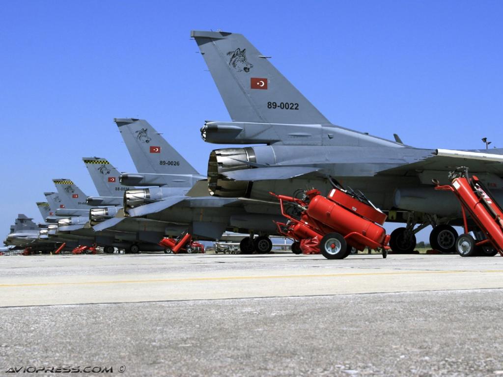 F-16在土耳其军队的飞机