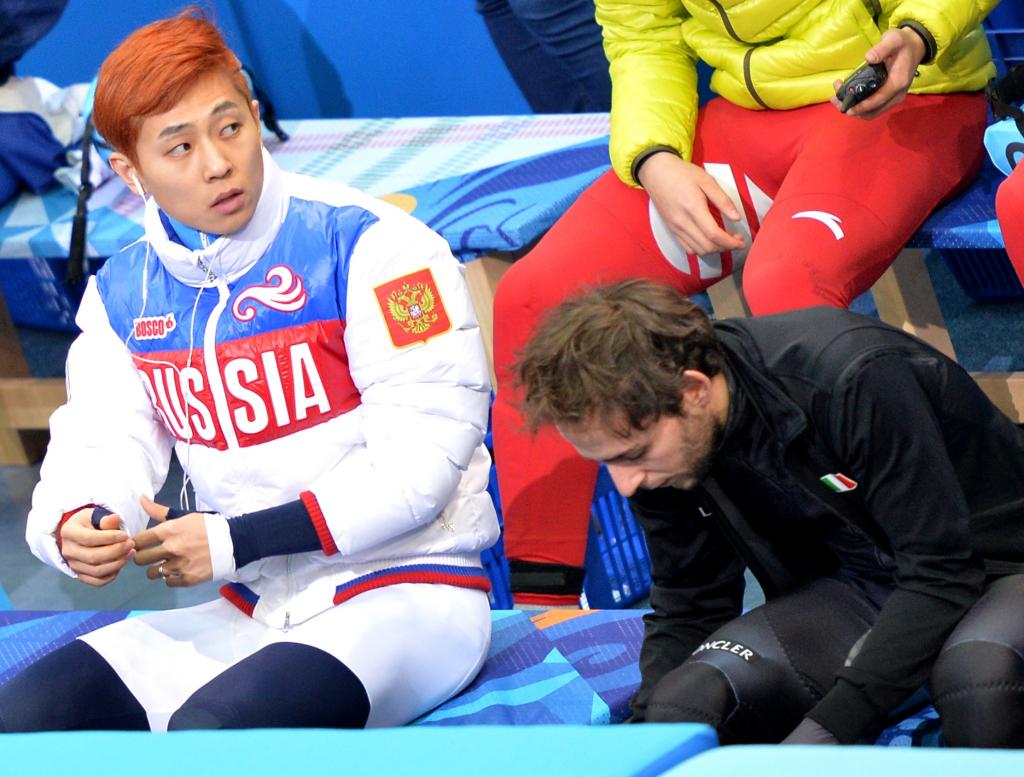 维克多2014年在索契举行的俄罗斯短距离金牌和铜牌