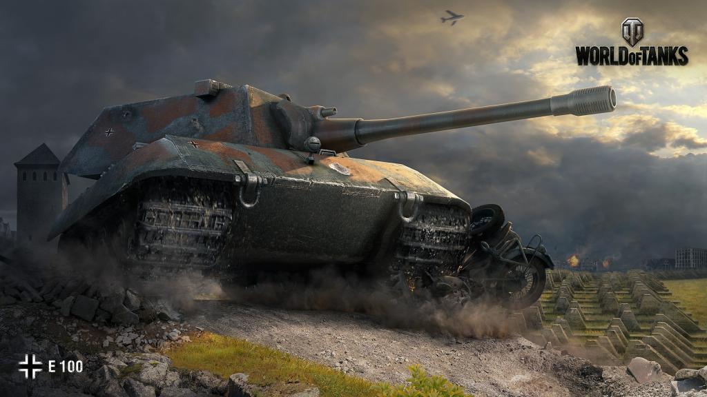 坦克E 100从坦克游戏世界