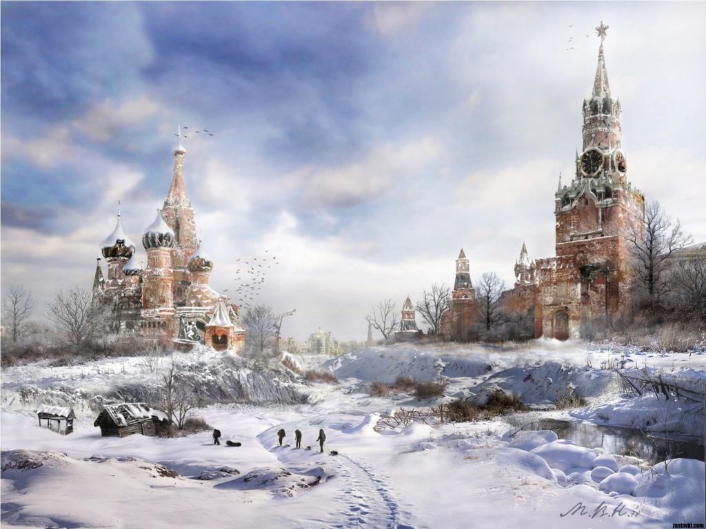 在莫斯科的核冬天
