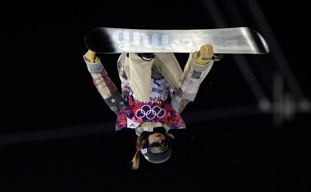 美国滑雪运动员Caitlin Farrington在索契奥运会上的表现