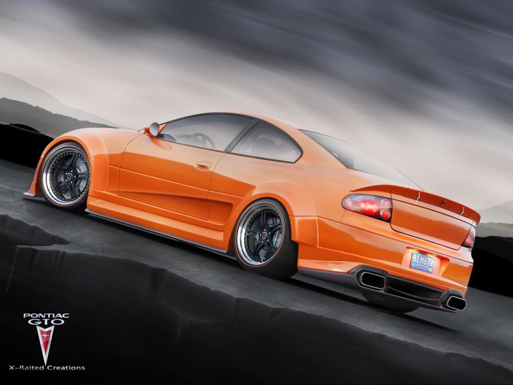 汽车品牌庞蒂亚克模型GTO