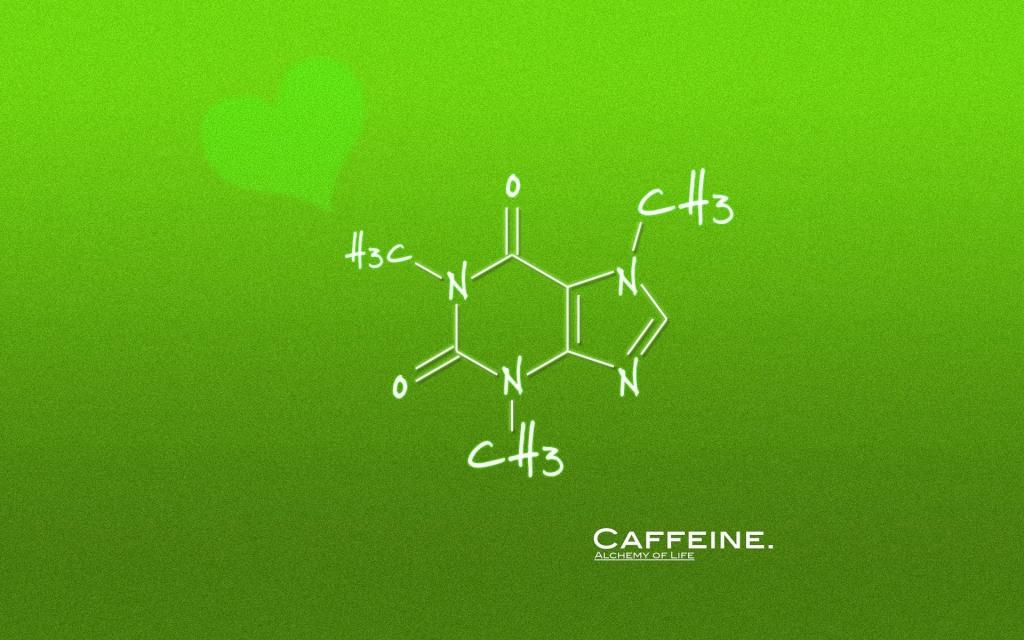 咖啡配方，绿色背景