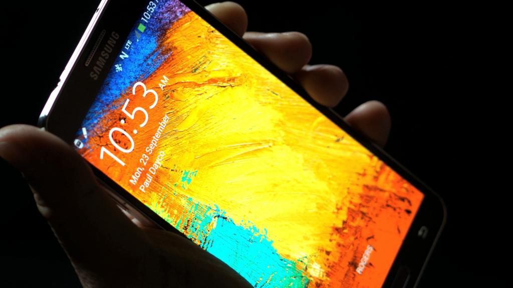 三星Galaxy Note 3屏幕