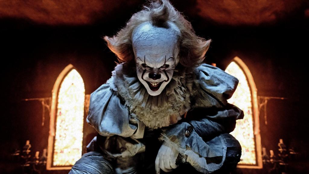 小丑的愤怒的微笑，电影它2017年
