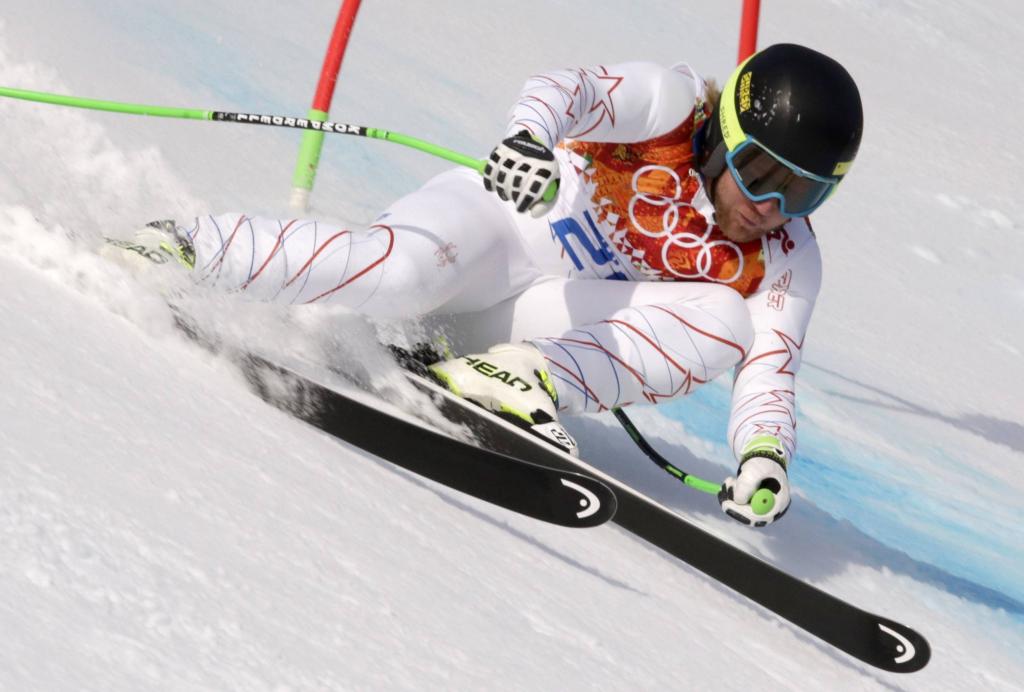 索契奥运会山滑雪项目Andrew Vaibreht的银牌得主