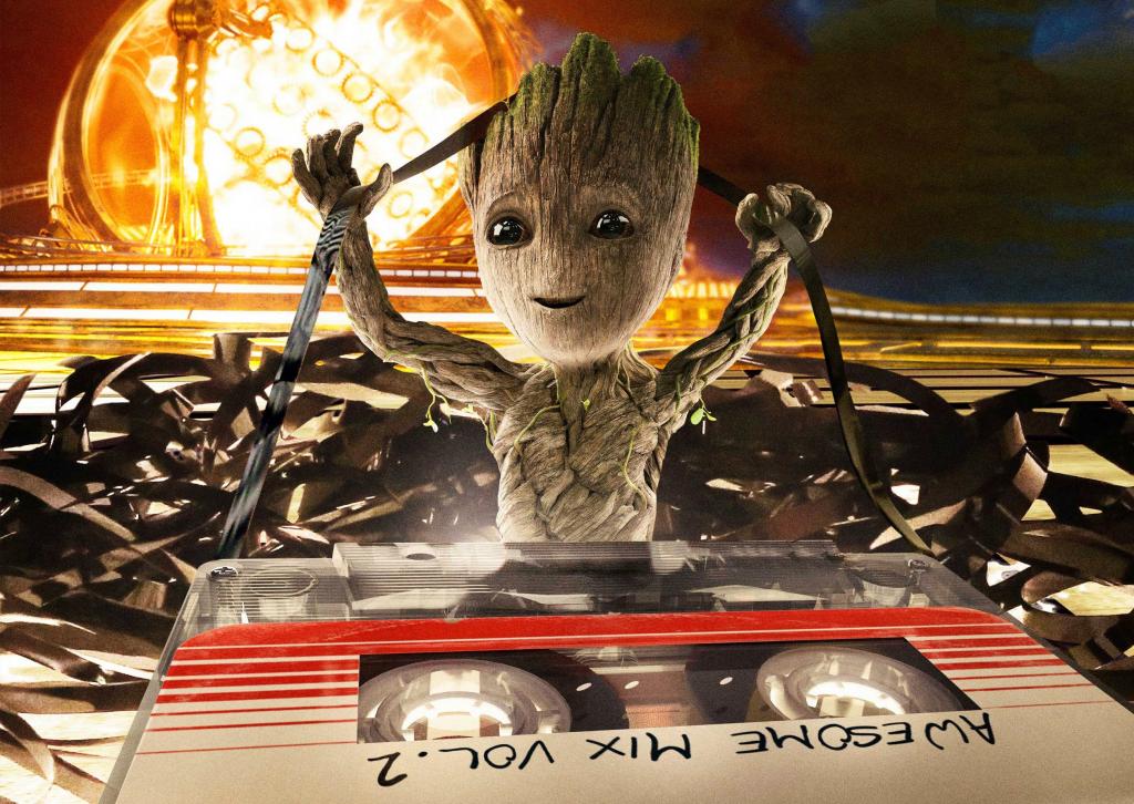 小Groot，电影的角色银河卫士2